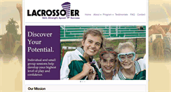 Desktop Screenshot of lacrossover.com