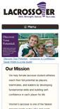 Mobile Screenshot of lacrossover.com